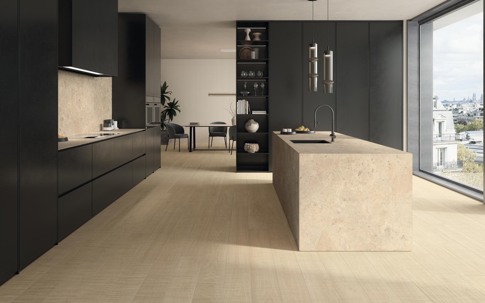 White Flamed Matt Sensitech 20x120